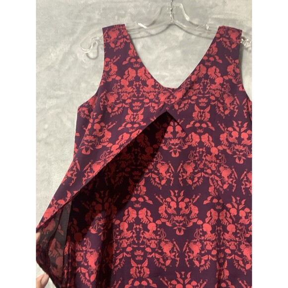 Cabi Shirt Womens Small Purple Red Cameo Sleeveless Tank Top Layered Y2K Whimsy - Picture 8 of 16